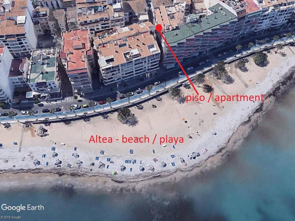 50 Meters To Beach! Ac - Wifi -Near City Center Altea Dış mekan fotoğraf